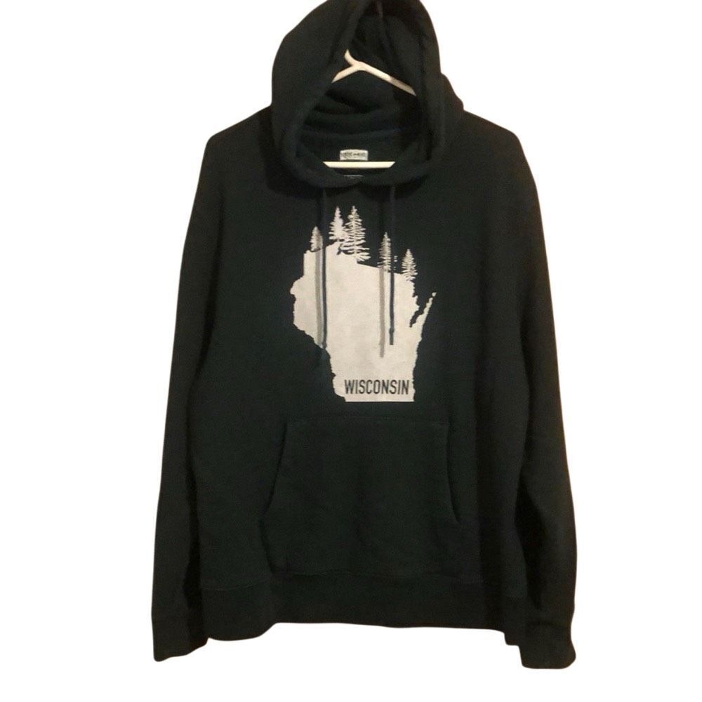State of Mine Forest Green WI Hoodie Women’s Size XL